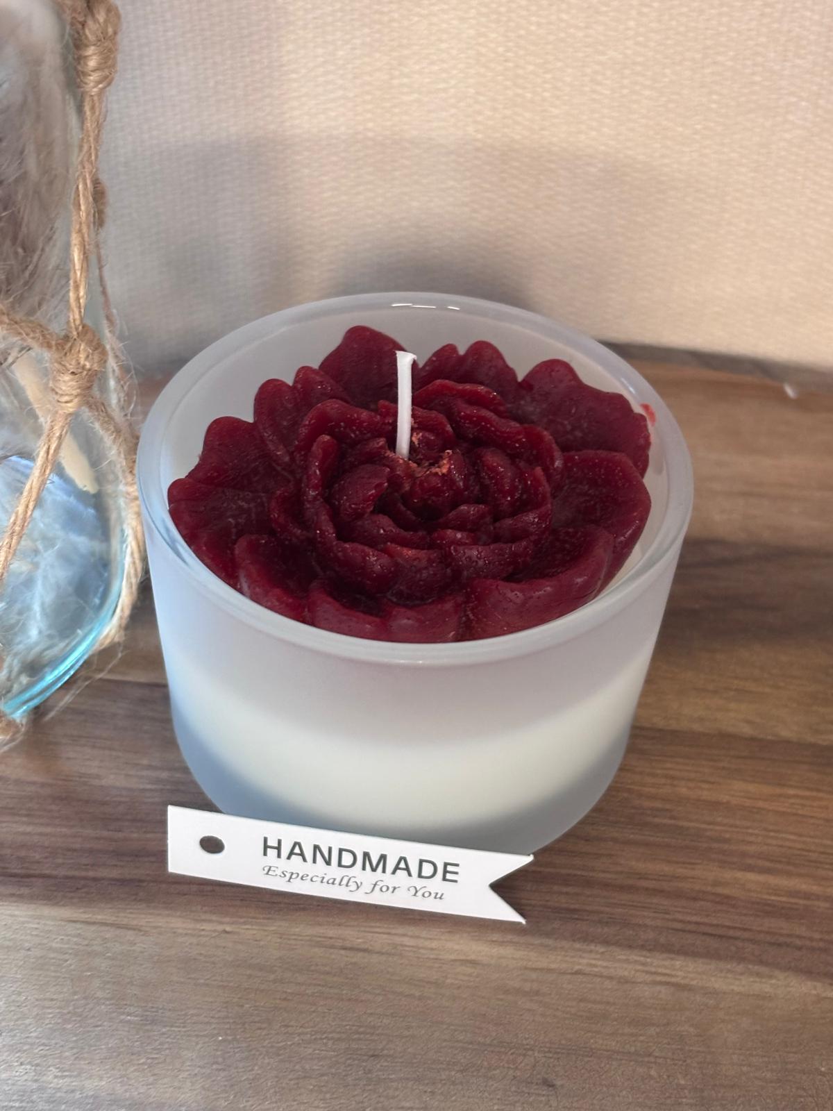 Romantische Blütenkerzen 🕯️🌸