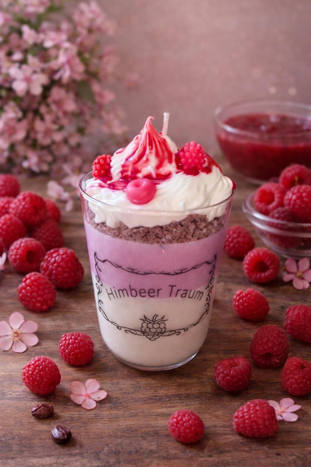 Himbeer Traum – Die Duftkerze zum Verlieben 🍓🕯️